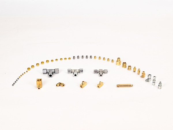 JQC Lubrication Tube Connectors & Fittings for CNC Machines